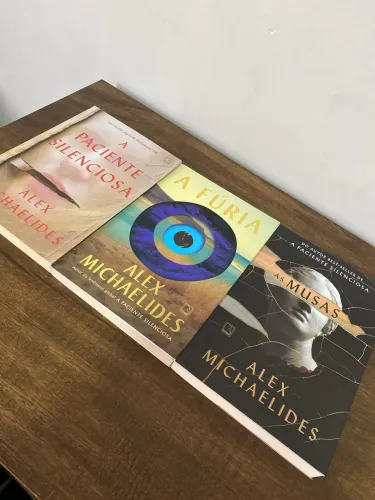 Livros A Paciente Silenciosa + As Musas + A Fúria