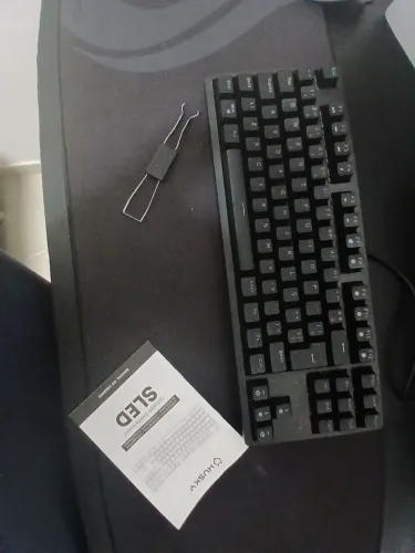 Teclado Mecânico Gamer Husky Sled TKL RGB - Gateron G Pro Red