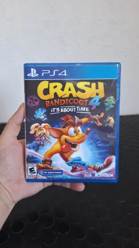 Crash Bandicoot 4: It's About Time - Mídia Física PS4 (Excelente)