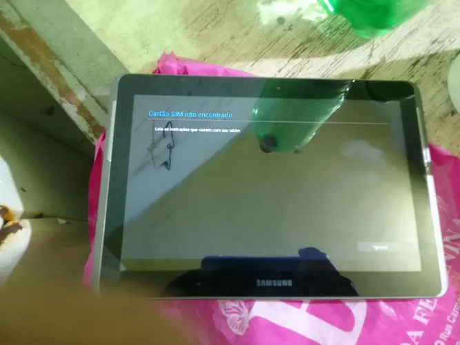 Tablet da Samsung pra vender logo