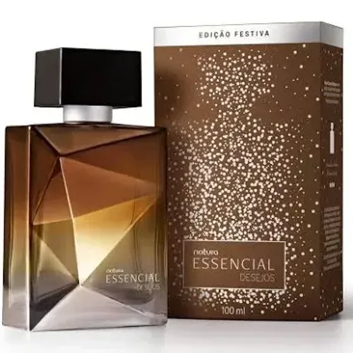 Perfume Essencial Desejo Masculino 100ml lacrado - Natura 