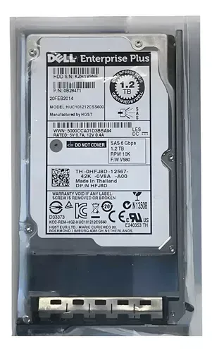 Hd Dell Equallogic 1.2tb 10k 2.5 Sas 6gb 0hfj8d Hfj8d