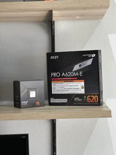 Kit Upgrade | Ryzen 5 8500G + Placa Mãe MSI Pro A620M-E - Loja FH