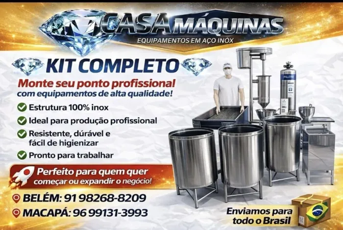 KIT PRA PONTO DE AÇAÍ 