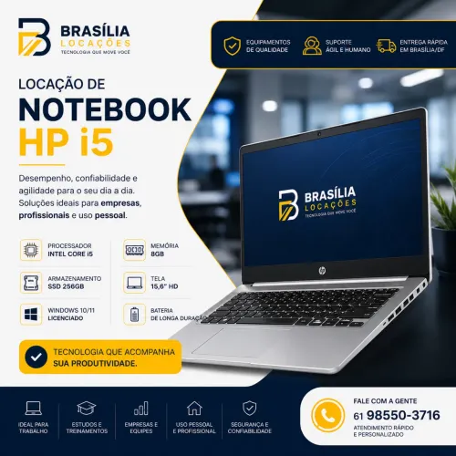 Locação de notebook em Brasília 