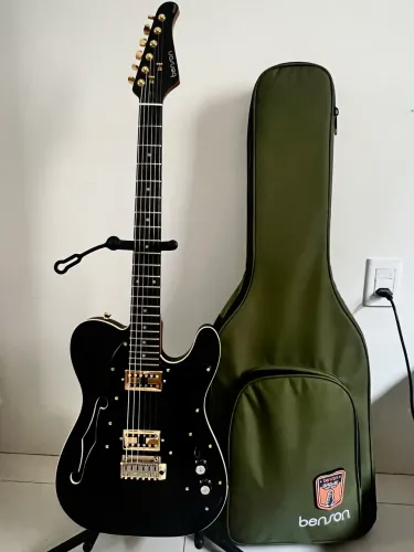 Guitarra benson thinline brave one c/bag 