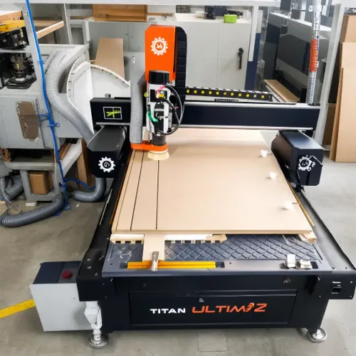 CNC MAK Titan Ultime 2025 - 12 CV, ATC 10 Ferramentas, Servo 8 Nm