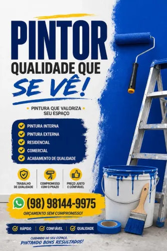 Pintor residencial e comercial