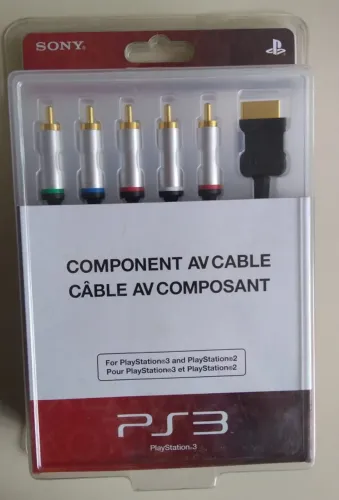 Cabo componente ps3 original (leia descrição)