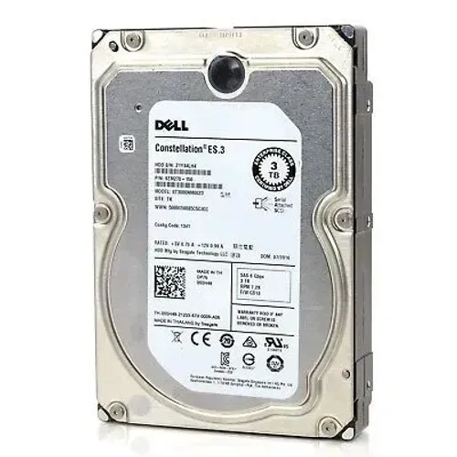  Hd Dell 3Tb 7m2k 10k 6gb  Pn 055h49