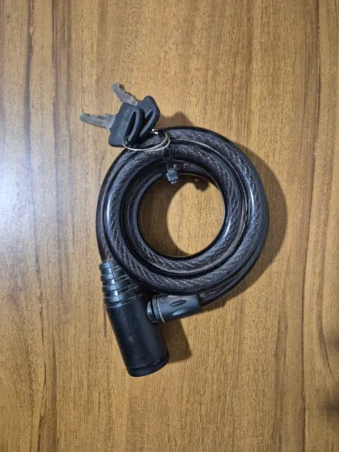 Cadeado para bike com chave
