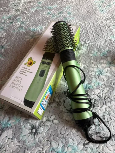 Escova Rotating com Óleos de Nutrição Polishop - Praticamente Nova!