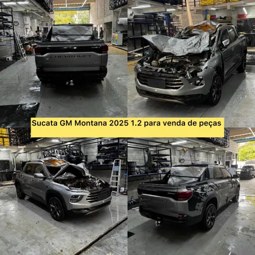 Sucata Chevrolet Montana 2024/2025 1.2 para Venda de peças 