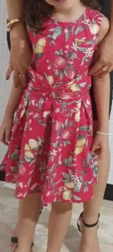 Vestido infantil, tamanho 8