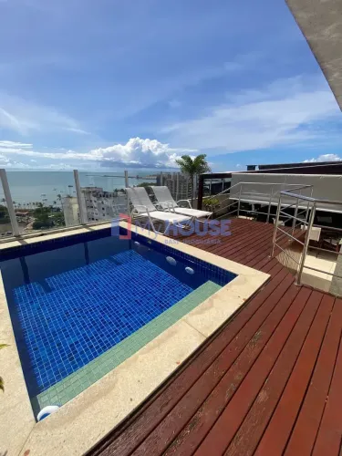 Cobertura com piscina privativa, espaço gourmet e 3 quartos sofisticação e exclusividade