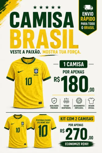 CAMISA DO BRASIL 