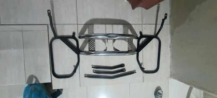 Mata cachorro e suporte de alforge