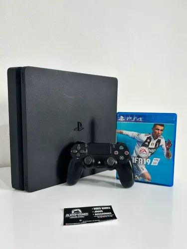 Playstation 4 Slim Completo! (Aceito Cartão)
