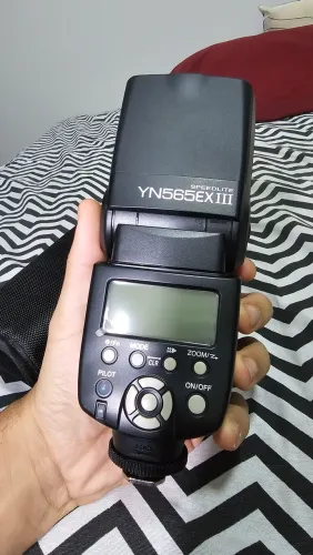 Flash para Câmera - Yongnuo Yn565 Ex lii - Ttl Automático Para Canon<br>MAIS VENDIDO<br>5° em F