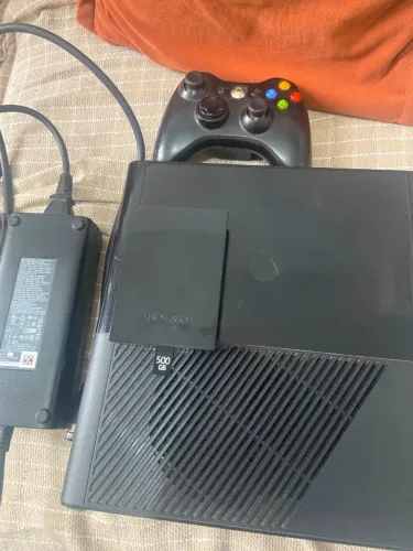 Xbox 360 Super Slim Hd 500 Gigas Nao Funciona O Leitor De Disco