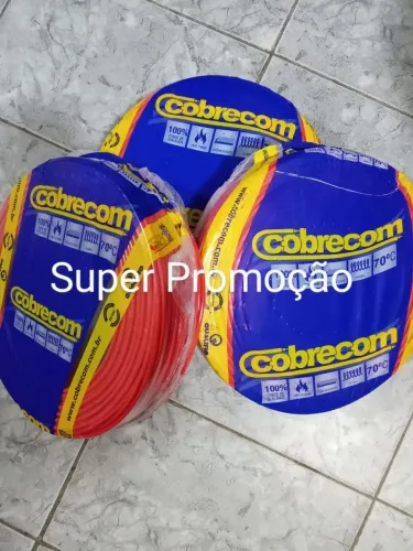 Cabo flexível de 1.5 mm Cobrecom r$ 150.00 rolos de 100 mts