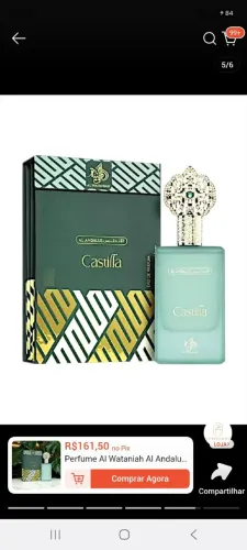 Perfume Castilla Al Wataniah 100ml - Importado Árabe- Novo
