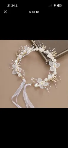 Tiara para daminha casamento