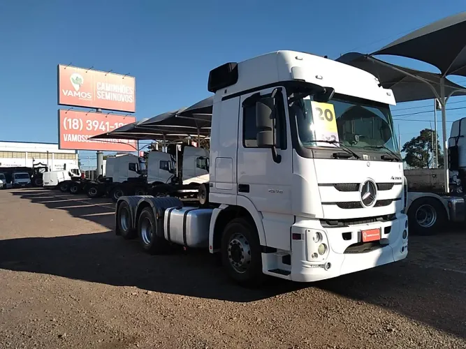 Mercedes-Benz Actros 2546LS/33 6X2 2019/2020 Vamos Seminovos Regente Feijó