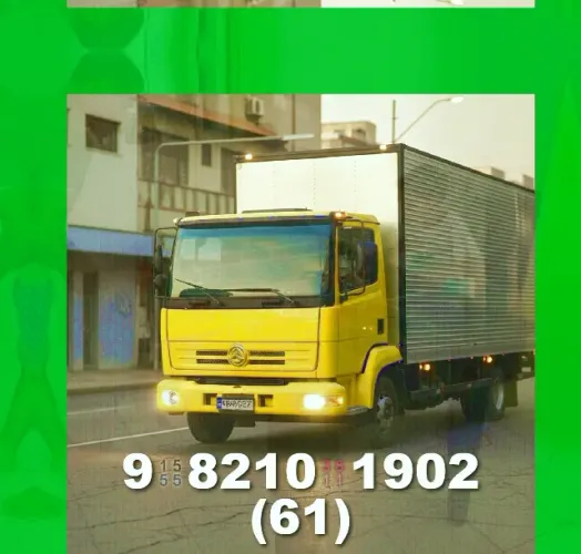 Frete/Rodrigo~Transporte!Rápido&Seguro|61/9/8210+1902