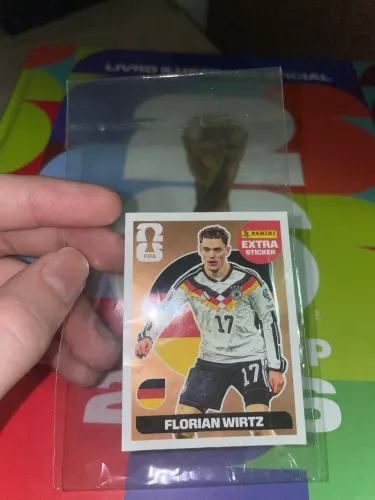 Florian Wirtz extra sticker copa panini 2026
