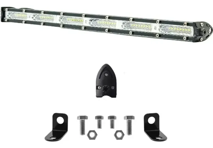 Farol de Milha  Barra Ultra Led 52 leds - 180w - 53,3 cm