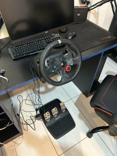 G29 Logitech usado poucas vezes