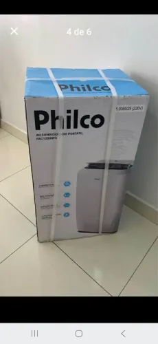Ar Portátil PHILCO 220V - 12000BTUs - Novo Nota Fiscal