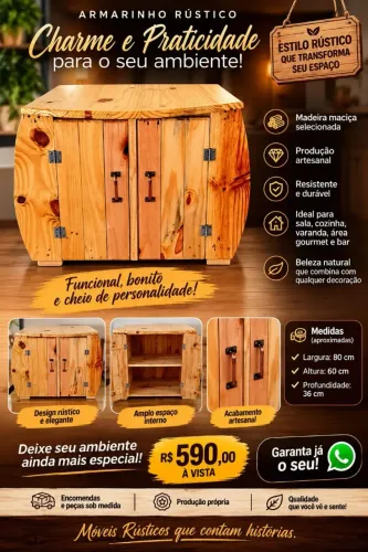 Armário de canto