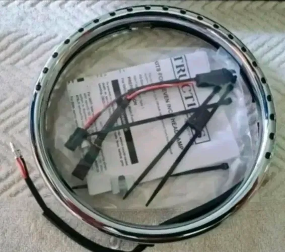 Aro Para Farol De 7 polegadas Com Iluminação De Leds Harley Davidson