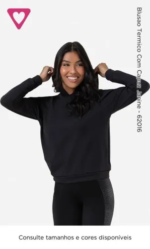 Blusa feminina térmica 