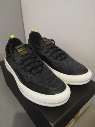 Tênis Democrata Denim Blake Ultra Light Chumbo 41 - Novo Na Caixa