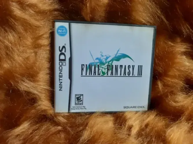 Final Fantasy III DS - Completo com Manual