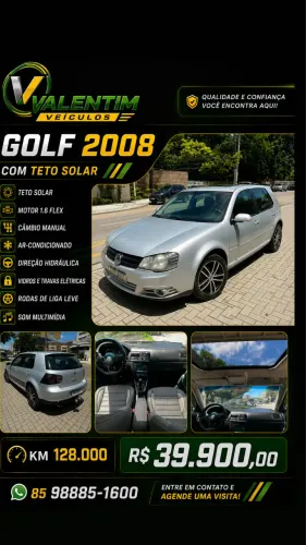 Volkswagen Golf Sportline 1.6 MI Total Flex 8V 4P 2008