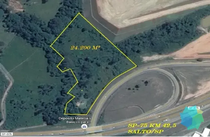 Área à venda, 24200 m² por R$ 4.100.000 - Lageado - Salto/SP