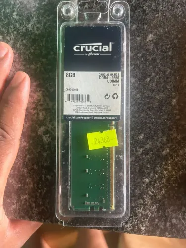 Vendo memória RAM Crucial básica 8GB funcionando 100%