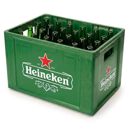 Caixas 600ml HEINEKEN com 24 cascos
