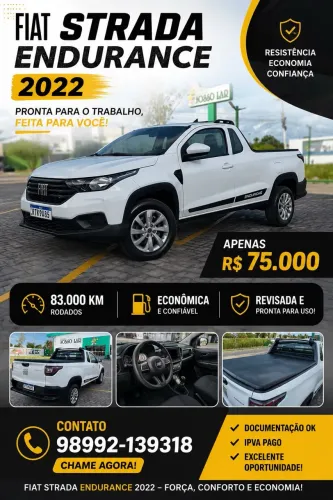 Fiat Strada Endurance 1.4 Flex 8V CS Plus 2022