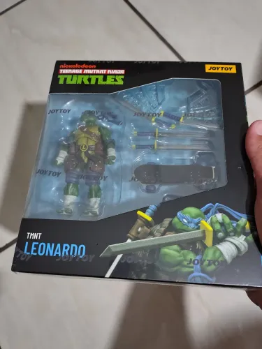 JoyToy Leonardo Tartarugas Ninja Tmnt - NOVO LACRADO