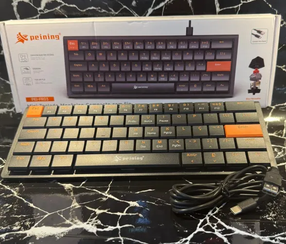 Mini teclado mecânico