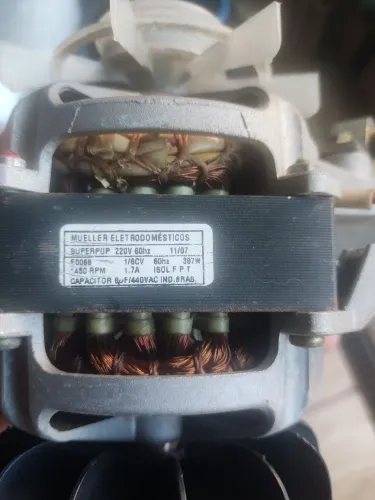 Motor para Lavadora tanquinho Semiautomática Mueller 3kg Pop SuperPop