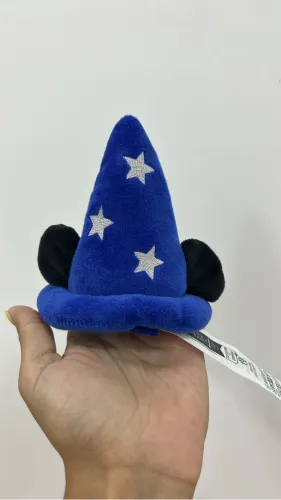 Pelúcia chapéu Mickey feiticeiro original. Para tiara.