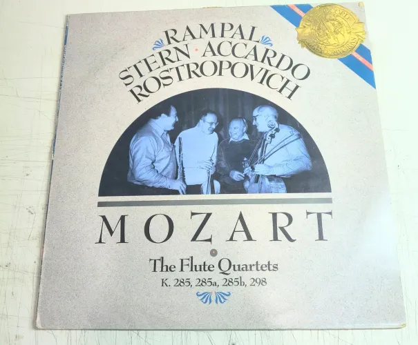 Lp vinil Mozart The Flute Quartets Rampal Stern Accardo