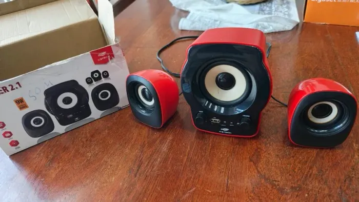 Caixas de Som - Speaker 2.1 SP-10 C3TECH