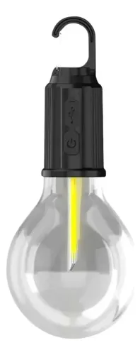 Lâmpada Recarregável LED Portátil Vintage - Lanterna de Emergência e Acampamento